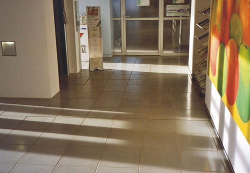 concrete tile floor
