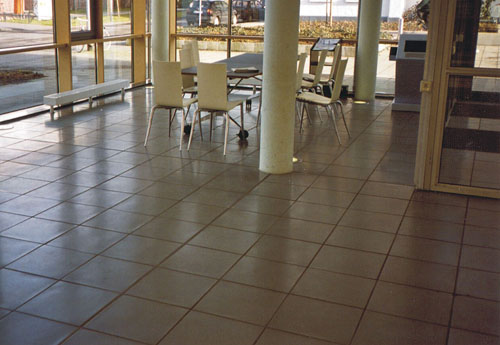 concrete tile floor