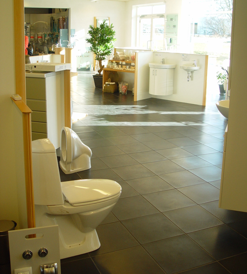 Lykke sanitory showroom